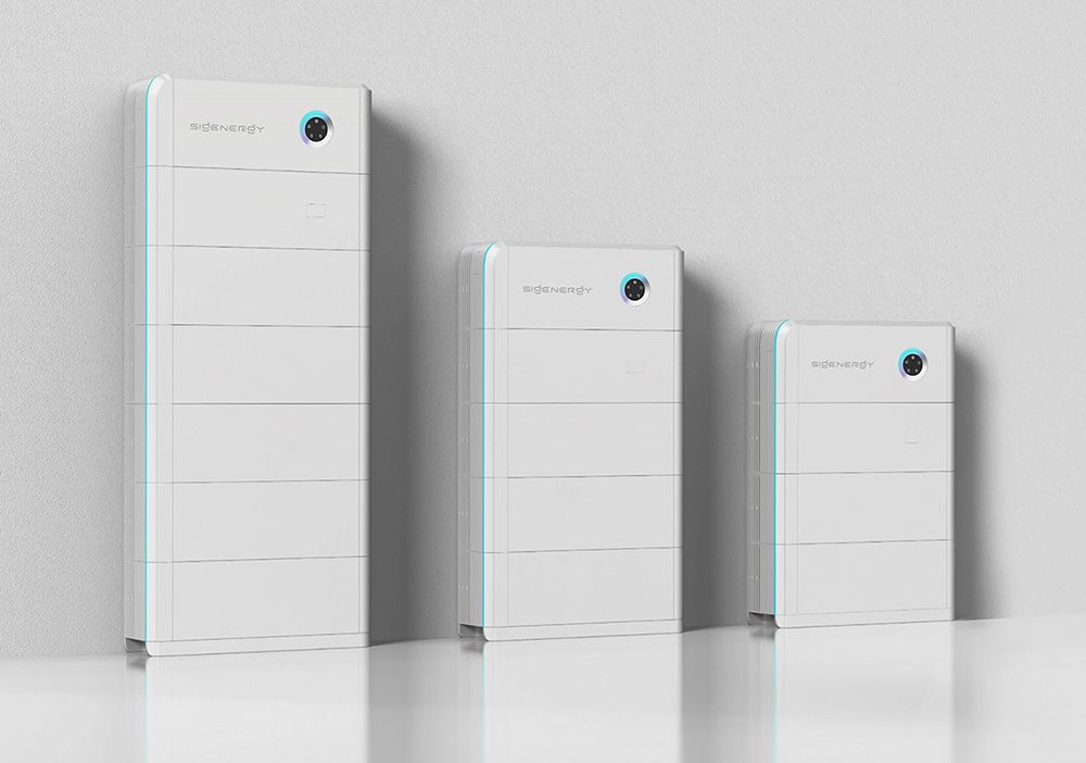 Sigenergy battery in 3 different sizes.